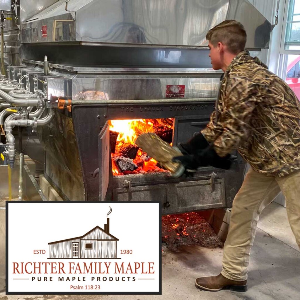 Richter Famliy Maple is part of the Northwest Wisconsin Maple Farm Tour